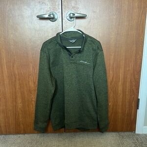 Eddie Bauer Green Pullover Sweater